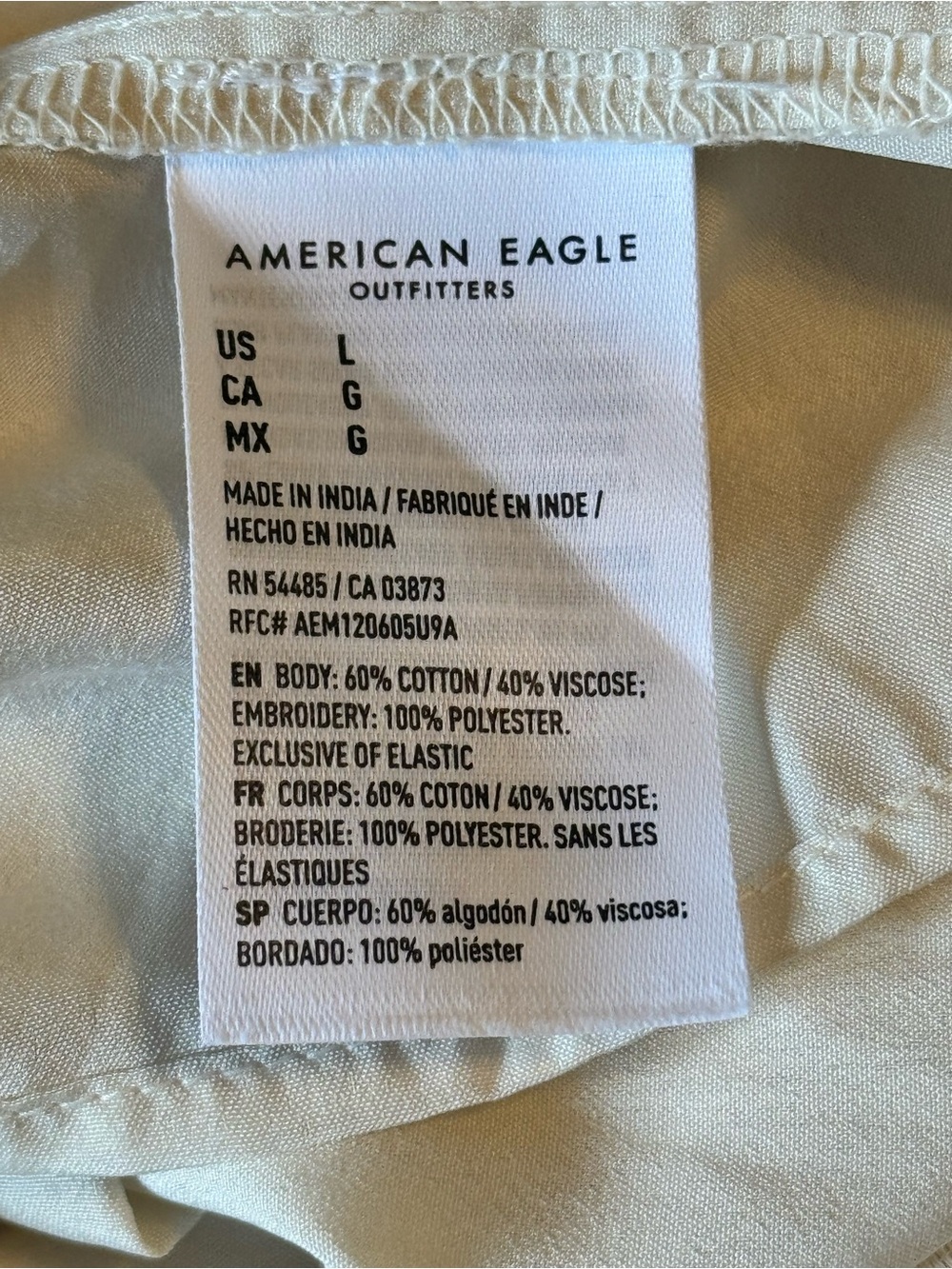 American Eagle Boho Sleeveless Maxi Dress with Embroidery Size Large - Picture 10 of 10